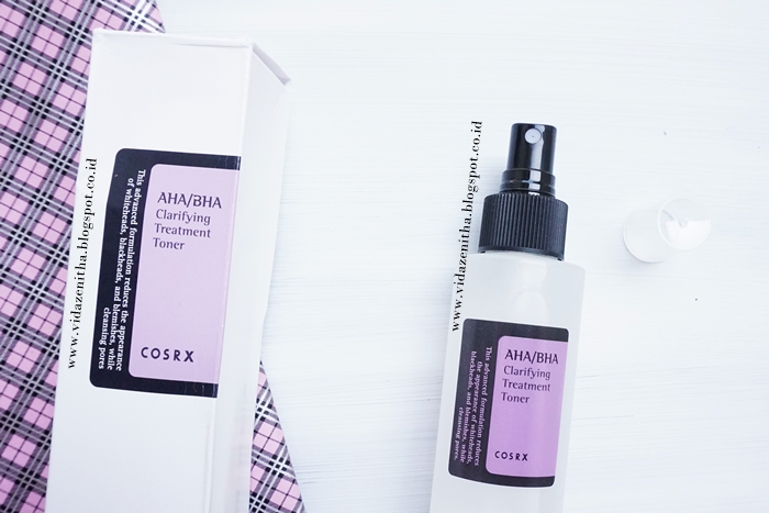REVIEW COSRX AHA/BHA CLARIFYING TREATMENT TONER - VIDA ZENITHA