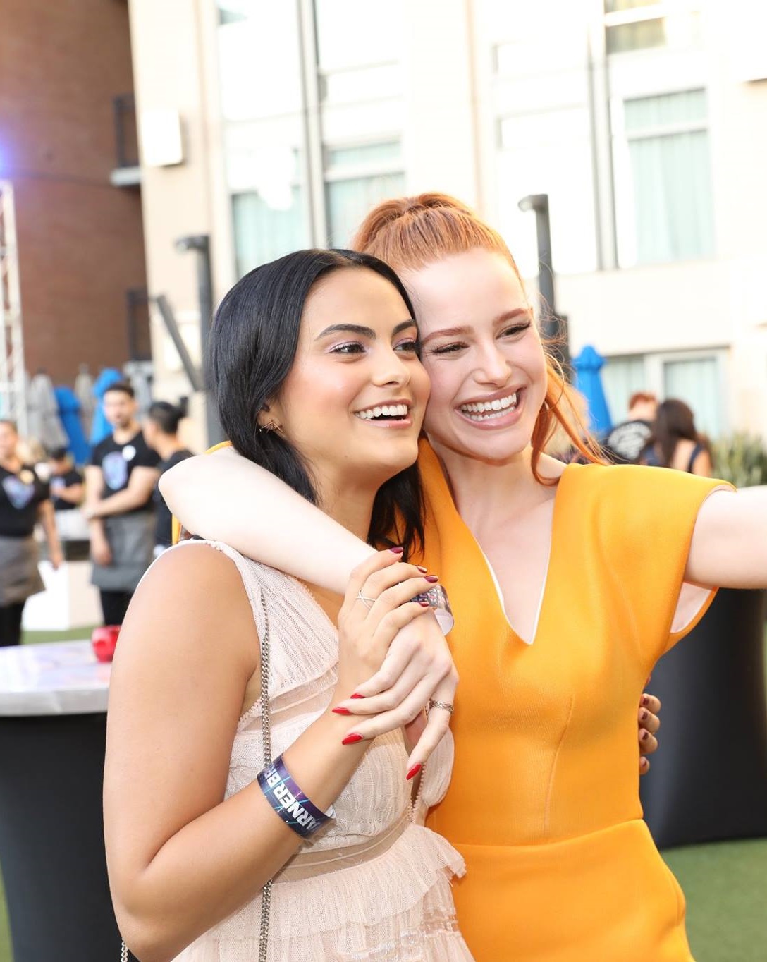 Red Carpet Dresses: Camila Mendes - WBTV's Comic-Con Cocktail Media