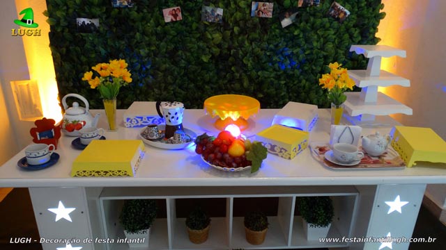 Decoração provençal de festa de adultos Chá da Tarde Decoração provençal de festa de adultos Chá da Tarde