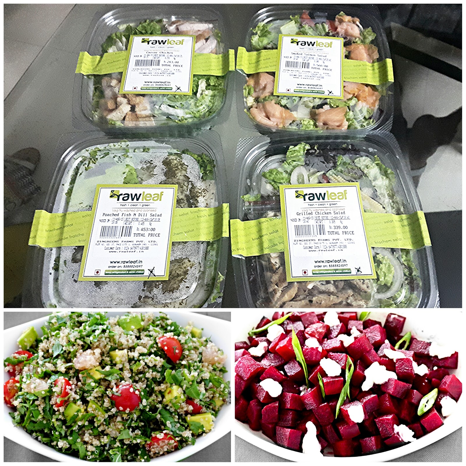 Foodmaniacs RAWLEAF Fresh Salads and Juices