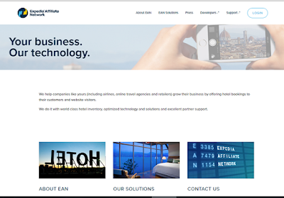Expedia affiliate programme is easy to implement