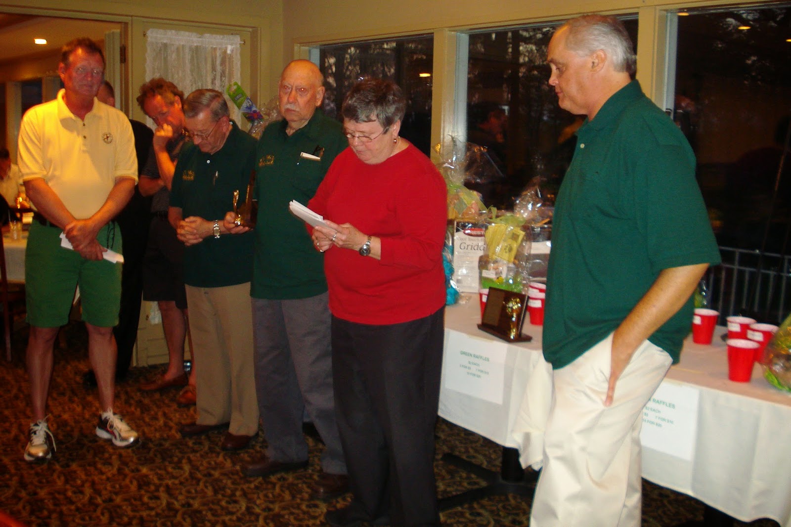 SAINT MEL GOLF OUTING Presenting Pat Farrell With Tom's Award Golf