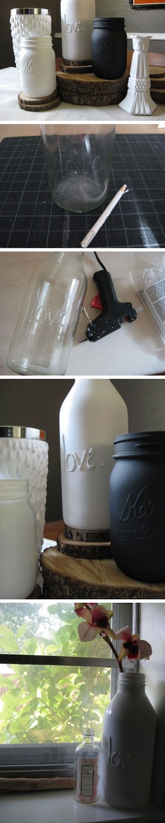 DIY botellas decorativas para tu hogar