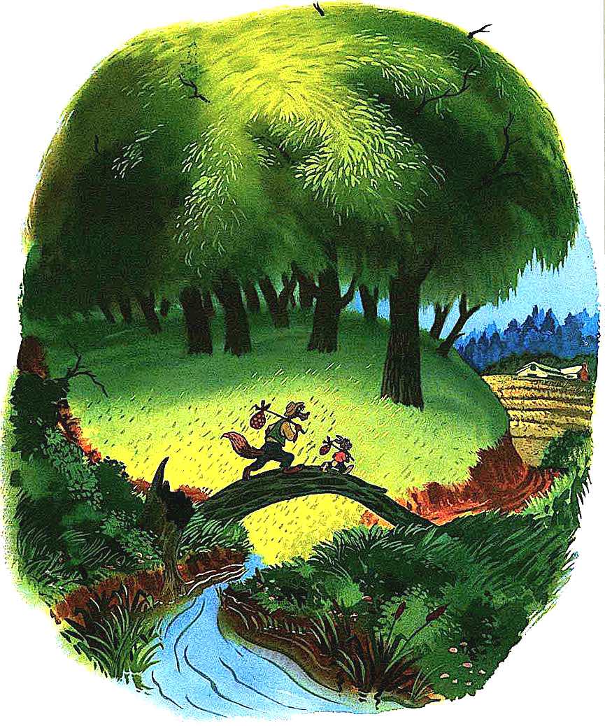Al Dempster an Al Dempster children's book illustration for Song of the South