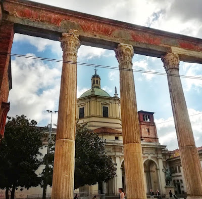 colonne di San Lorenzo a Milano capitale impero romano