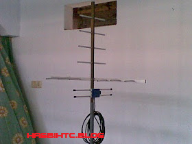 Antena TV UHF Membuat Antena TV UHF Sederhana