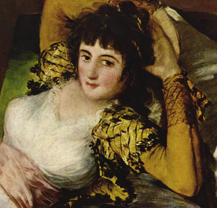 Francisco de Goya | La maja, 1820-1823 | Tutt'Art@ | Pittura • Scultura