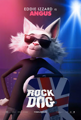 Rock Dog Angus Eddie Izzard Poster