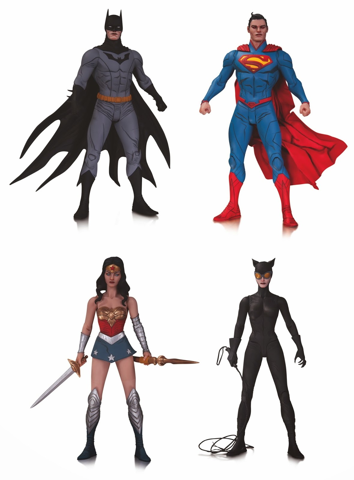 DC Comics Jae Lee BatmanSuperman Designer Series Wave 1 Action Figures - Batman, Superman, Wonder Woman & Catwoman.jpg