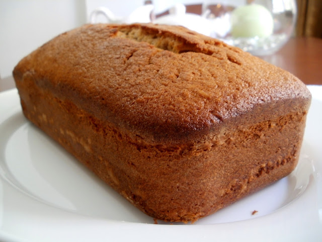 Pan de banano con nueces