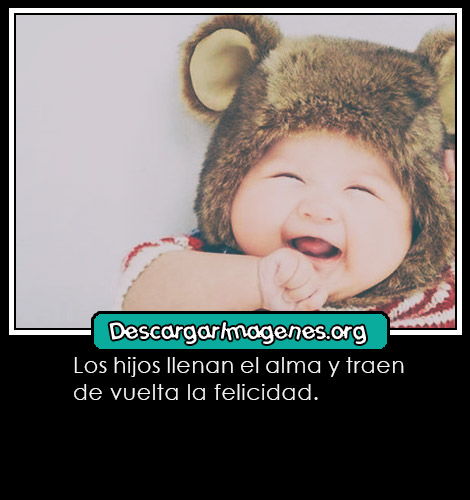 Imágenes con pensamientos para hijo de amor.