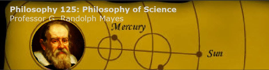 Philosophy 125 Philosophy of Science