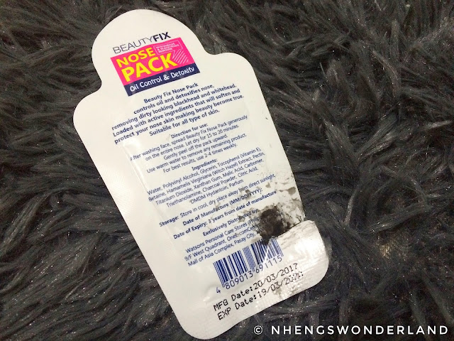 Beauty Fix Nose Pack Review