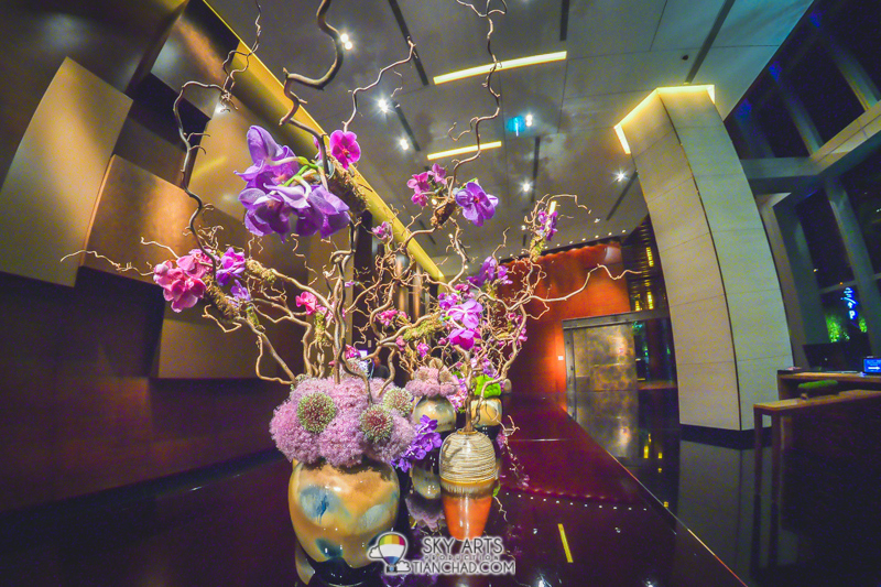 Flower deco at Grand Hyatt Macau
