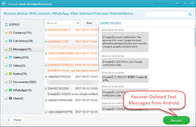 Android Phone Data Recovery: (Fixed) How to Recover Deleted Text