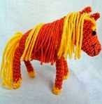 Caballo, Horse, Amigurumi