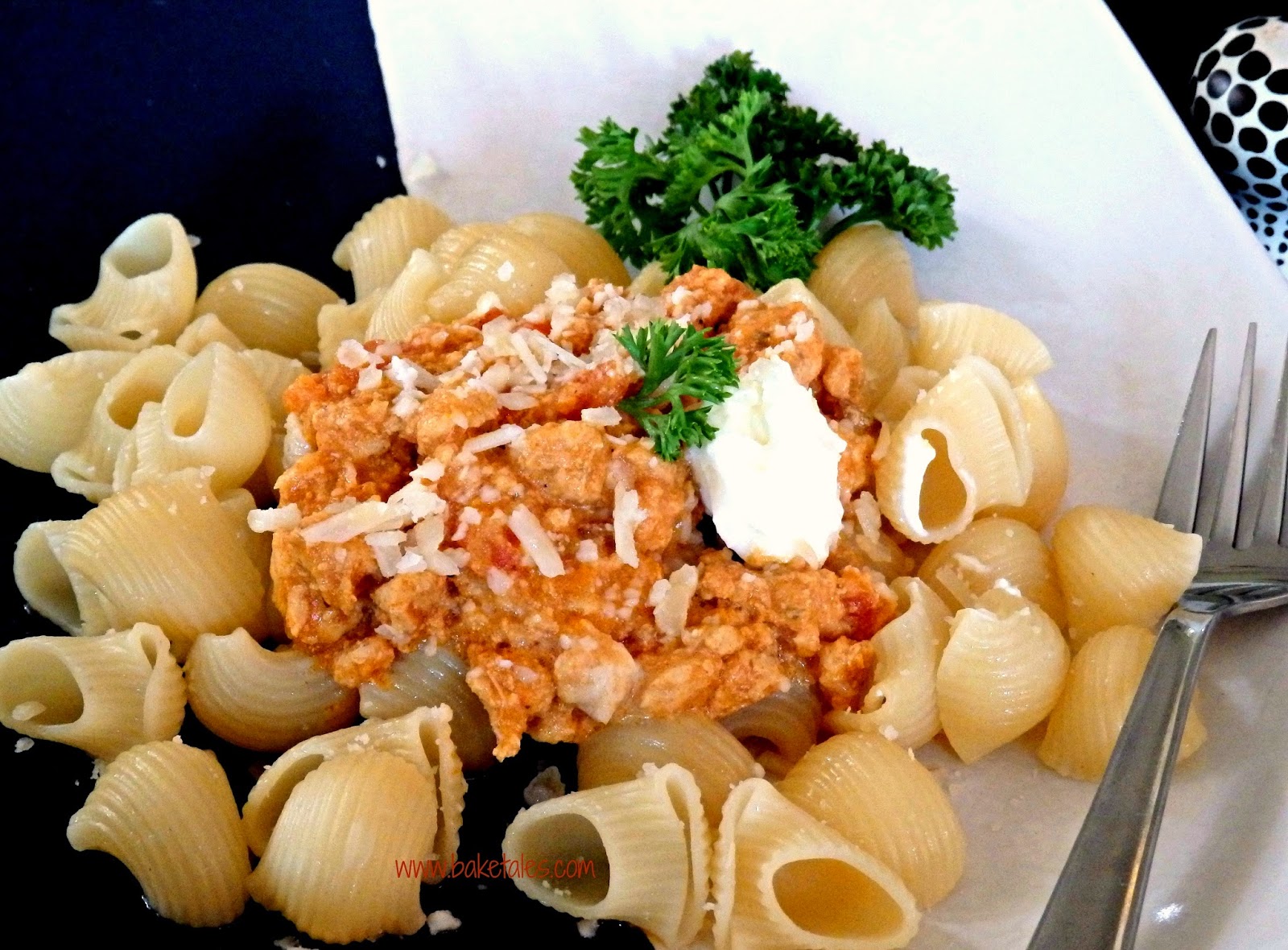 Cream cheese bolognese for pasta Bake Tales