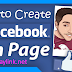 Create Page On Facebook