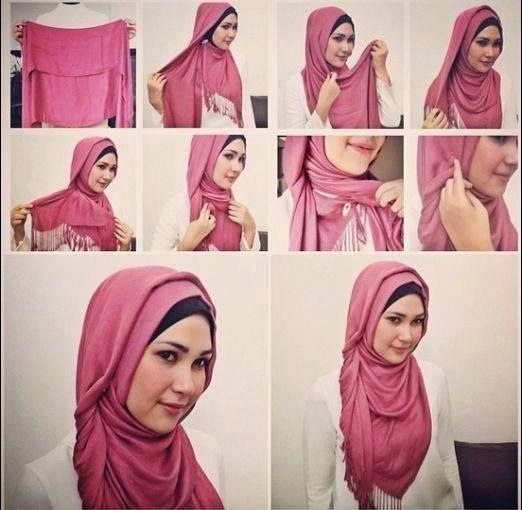 Foto Tutorial Hijab Turban Segi Empat | tutorial hijab kantor segi empat praktis kumpulan contoh Foto Tutorial Hijab Turban Segi Empat | tutorial hijab kantor segi empat praktis kumpulan contoh
