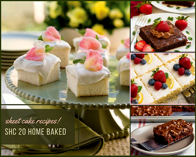 SHC CAKE RECIPES SHC 20 HOME BAKED SHEET CAKE RECIPES