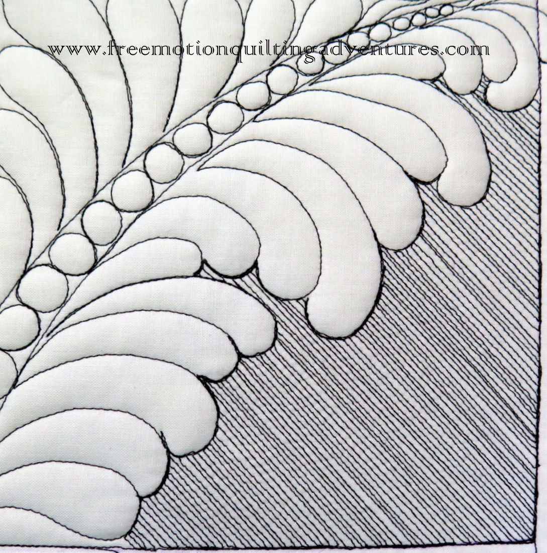 Amy's Free Motion Quilting Adventures Matchstick Quilting Free Motion Ruler Work