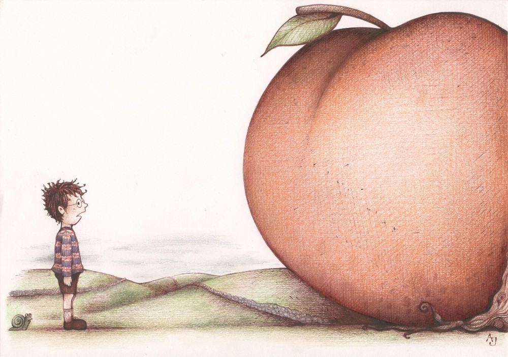 James and the Giant Peach. 