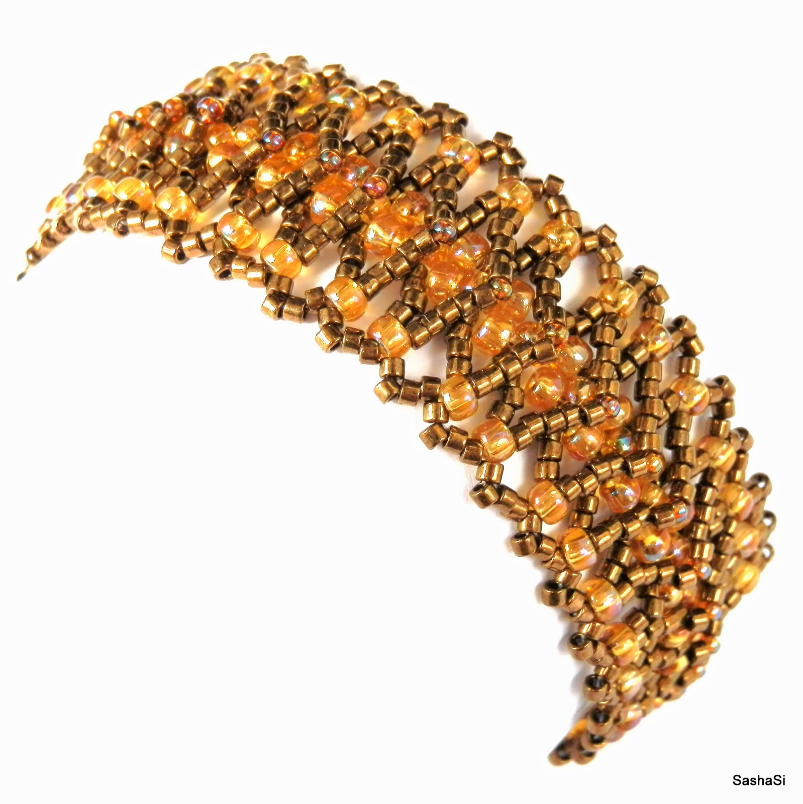 Free Beading TUTORIAL - Marjan Bracelet