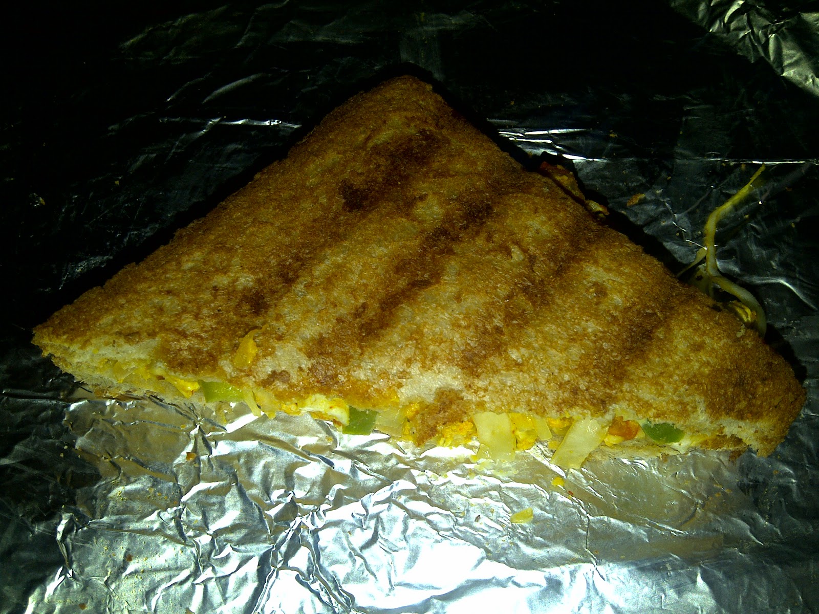 nafi's kitchen EGG BREAD SANDWICH(indian style)