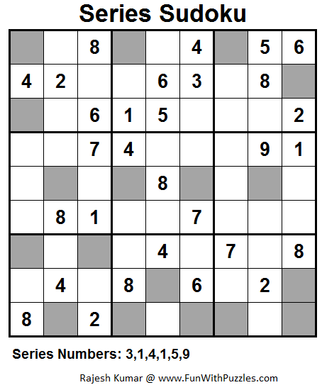 Series Sudoku (Fun With Sudoku #50)