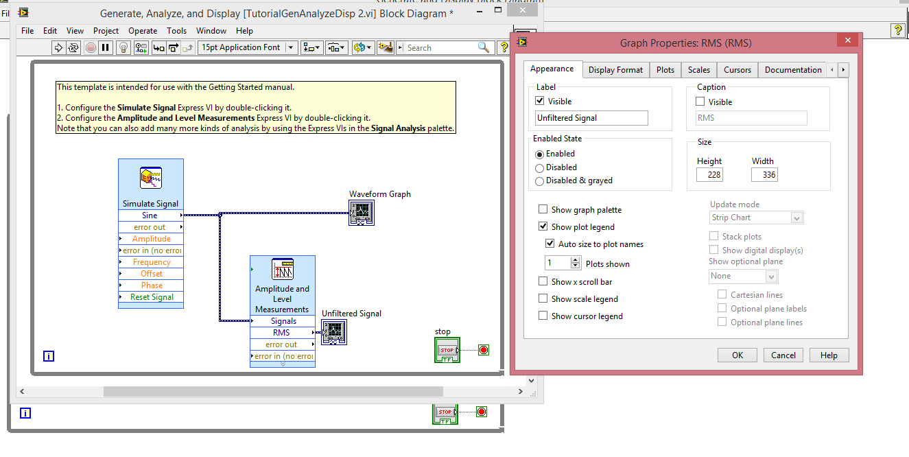 Journey to become Biomedical Engineer: Chapter 3: Modifying a VI ...