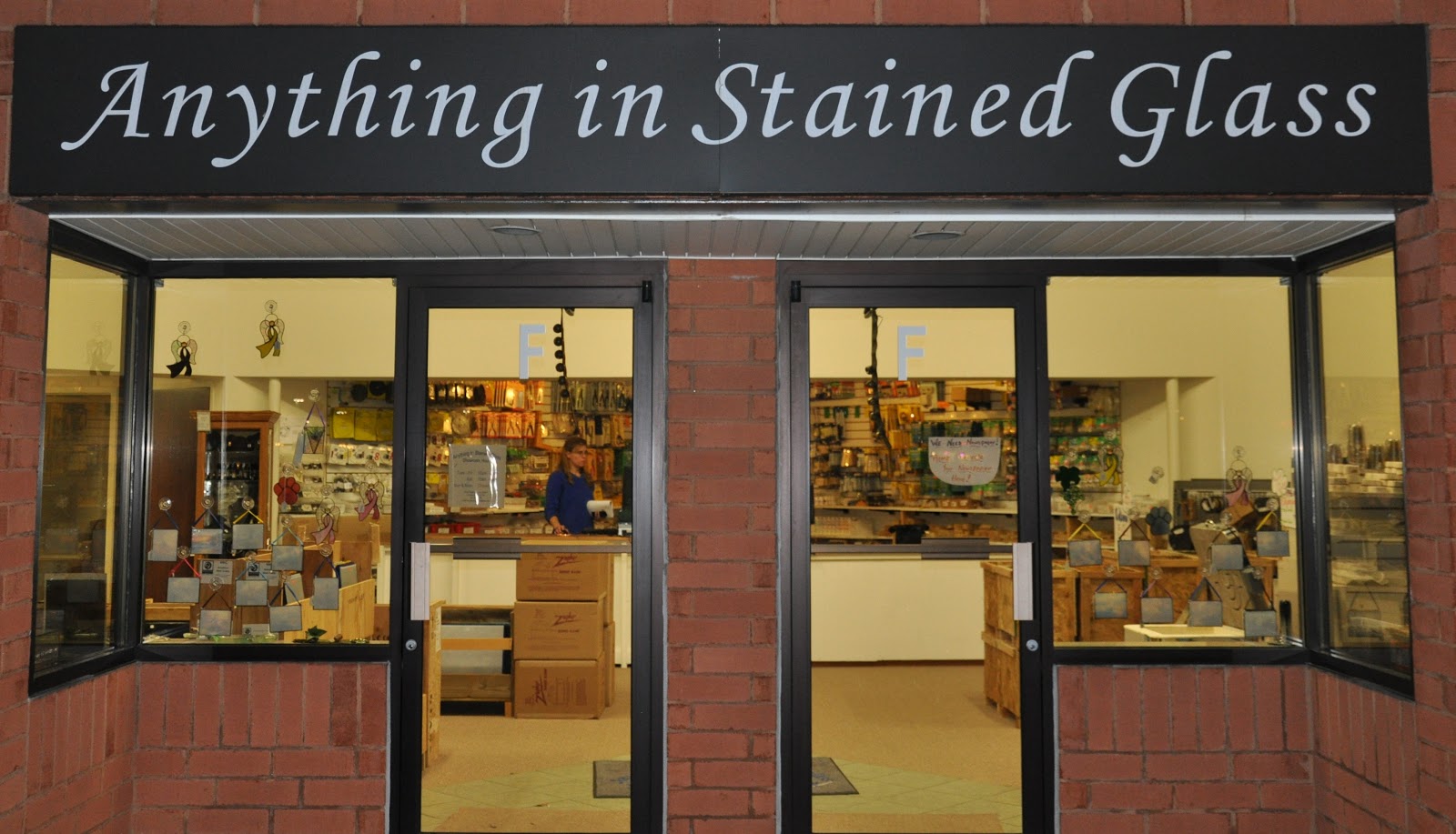 She s Crafty Best Stained Glass Shop EVER 