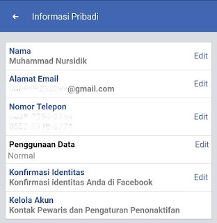 cara melihat email fb selesai