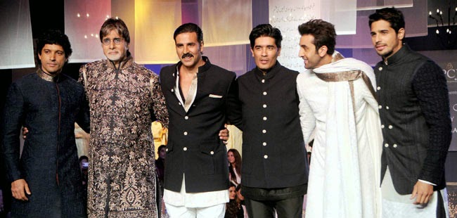 Bollywood Celebs At Mijwan Charity Fashion Show