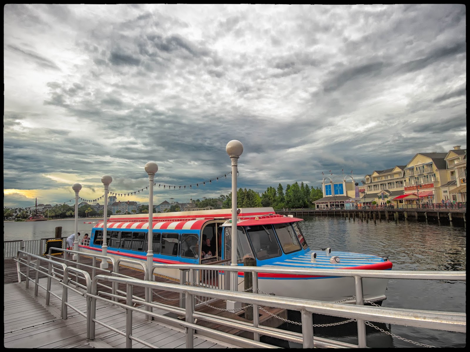 boat from yacht club to disney springs