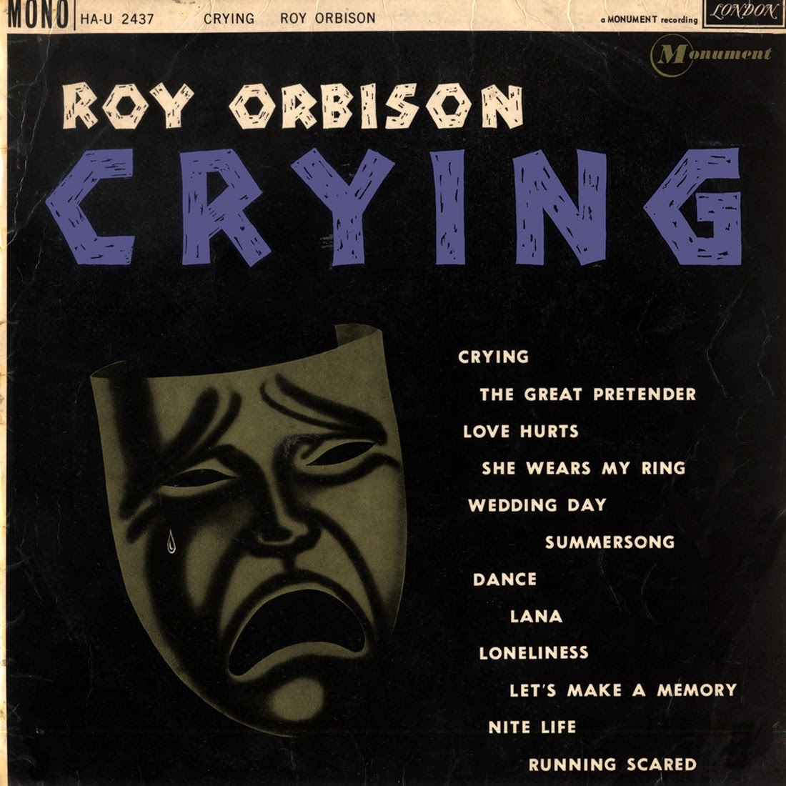 1962 Crying  Roy Orbison  Rockronología
