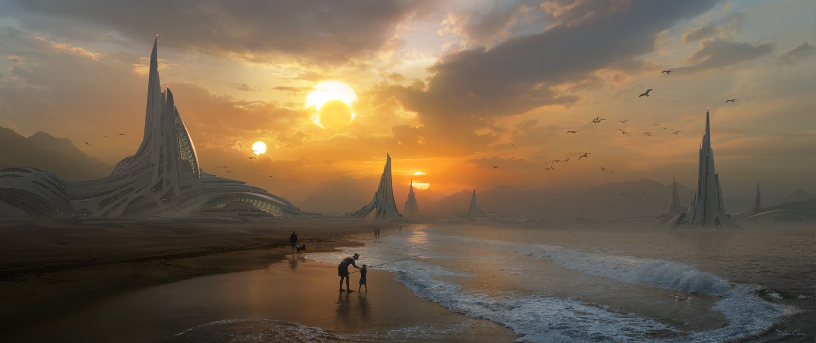 Rants, Raves, Reviews & Reflections: Dylan Cole:Concept Artist & Matte