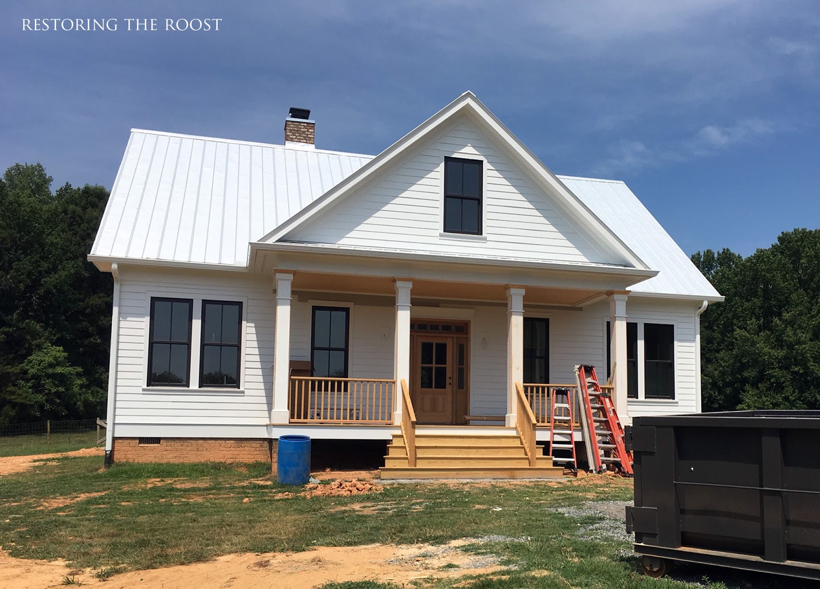 Restoring the Roost How We Cut Costs in our Farmhouse Build