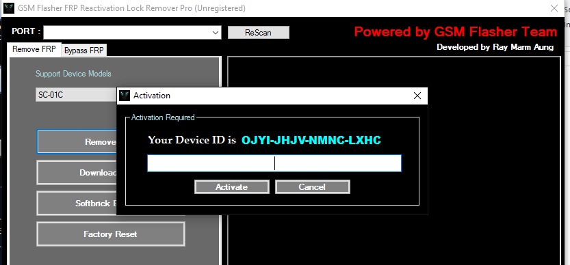 samsung frp pro tool