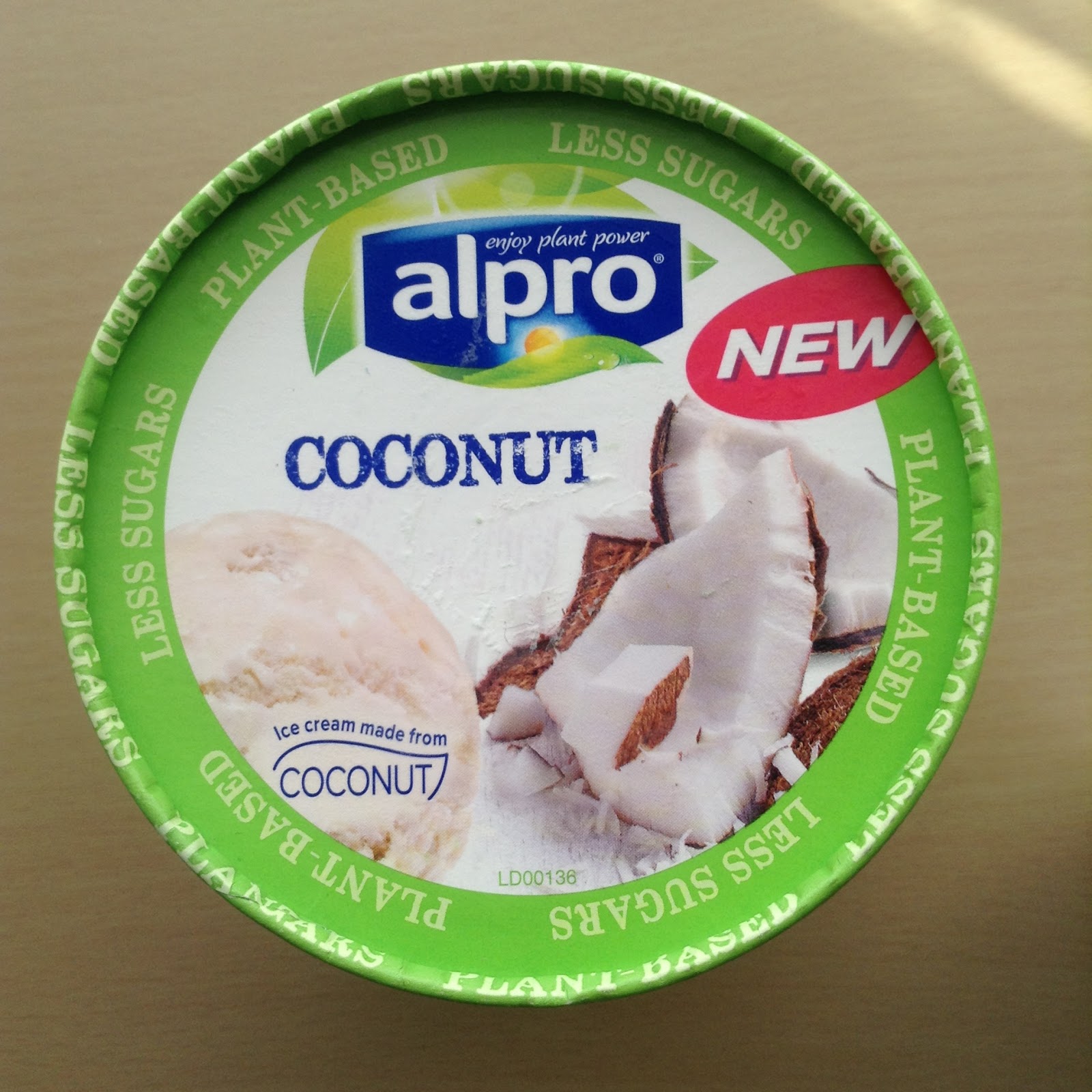 New Alpro Coconut Dairy Free Ice Cream