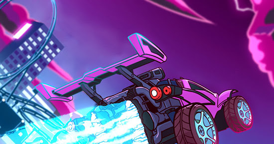 Rocket League X Monstercat Volume 3 Neon Wallpaper Engine