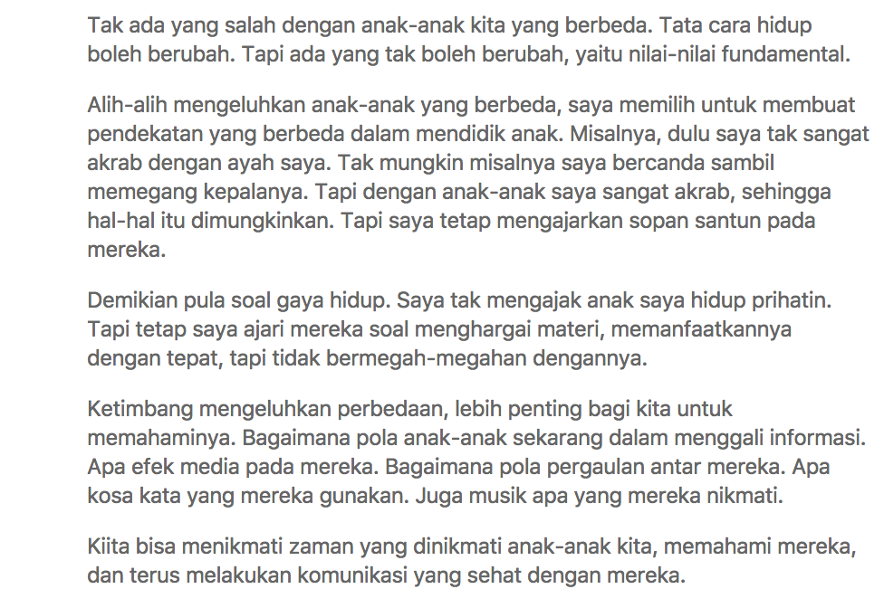 Orang Tua Indonesia Lebih Suka Liat Anaknya Kawin Dari Pada