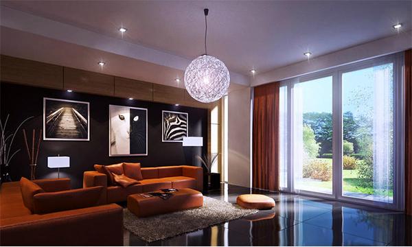 Ide Dekorasi Lukisan Dinding Ruang Tamu Modern - Rancangan ...