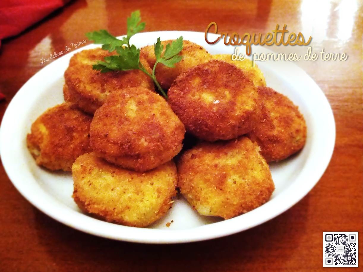 Recette Croquettes De Pommes De Terre Au Four delices-naima.blogspot.com