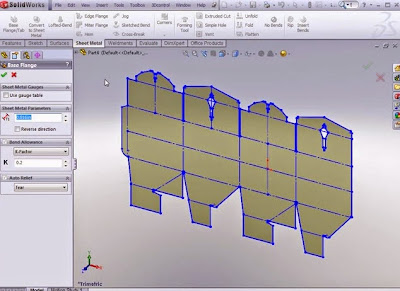 How to create Folded Box in Solidworks Sheet Metal - SolidWorks Share