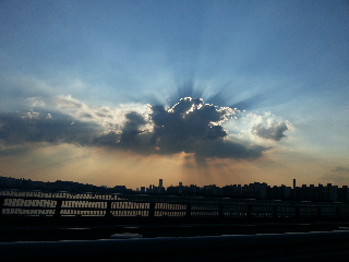 Sunset over the Han River
