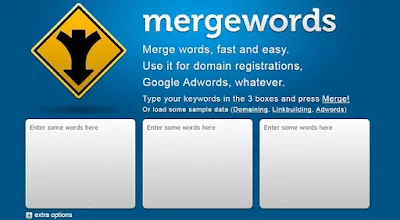 mergewords homepage