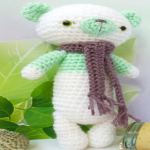 http://www.howtoamigurumi.com/amigurumi-mint-bear-free-pattern/