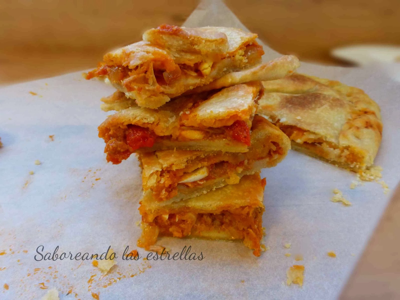 Masa coca de tomate
