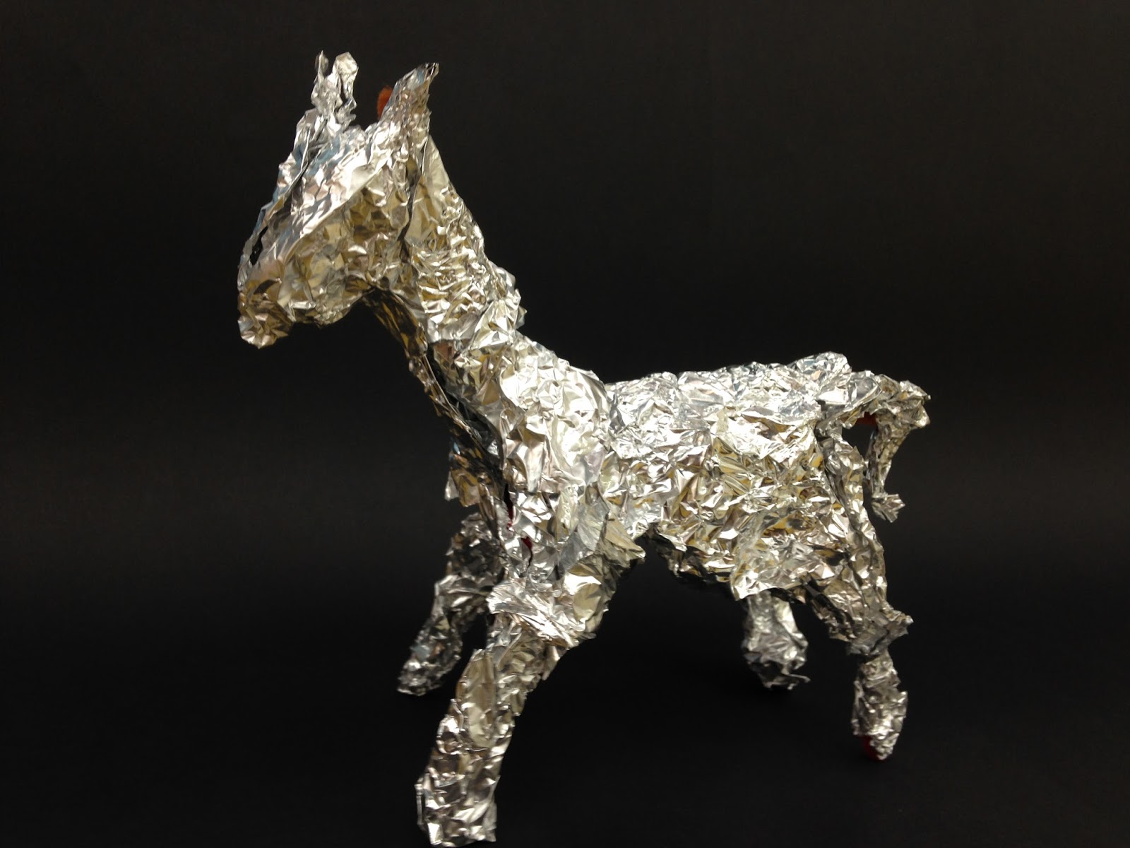 Kristen Applebee Aluminum Foil Sculptures