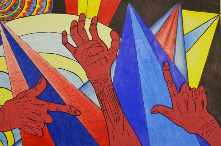 Expedition: Art: Contour Drawing: Expressive Hands